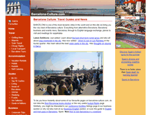 Tablet Screenshot of barcelona-culture.com